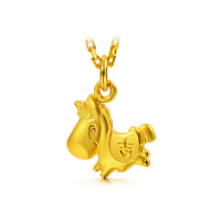 黄金吊坠