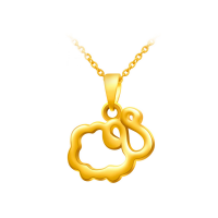 黄金吊坠