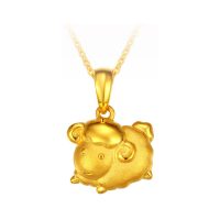 黄金吊坠