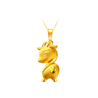 黄金吊坠