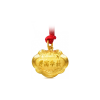 黄金吊坠