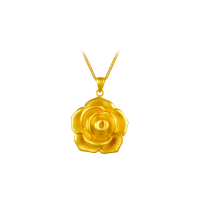 黄金吊坠
